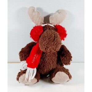 Creature Comforts Plush Brown Moose w/Earmuffs & Scarf Four  Season Toronto